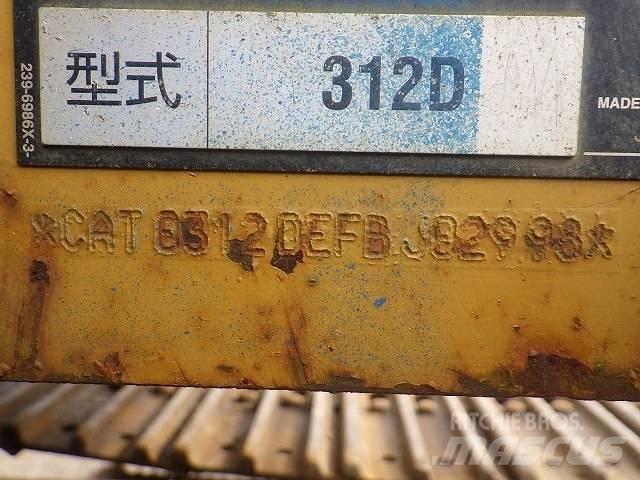 CAT 312 D Pásové rýpadlá