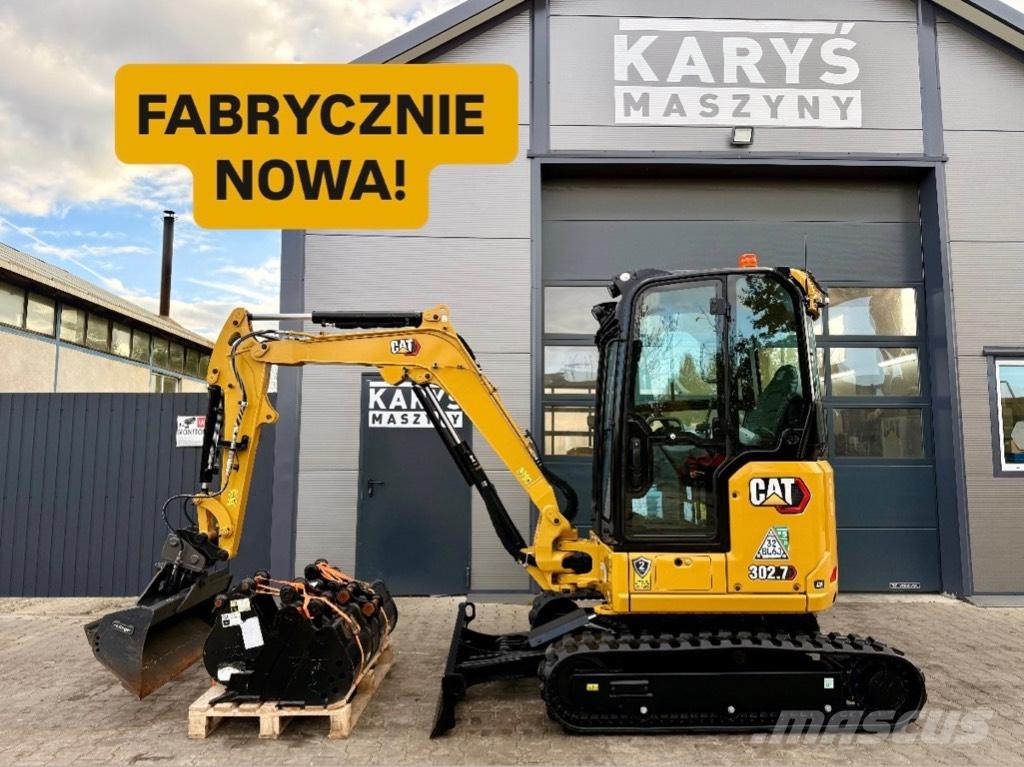 CAT 302.7 CR Mini rýpadlá < 7t