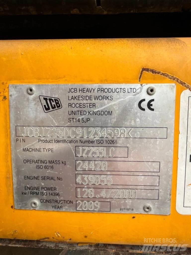 JCB JZ 255LC Pásové rýpadlá