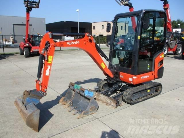 Kubota KX016-4 (100) Mini rýpadlá < 7t