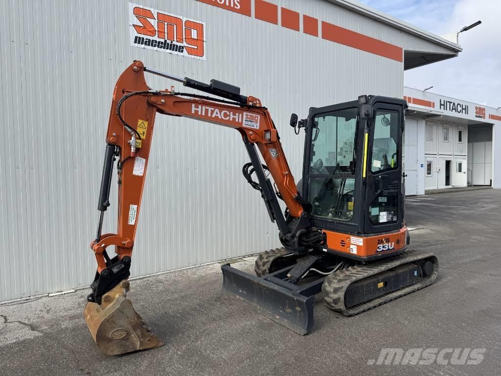 Hitachi ZX 33 U-6 Mini rýpadlá < 7t