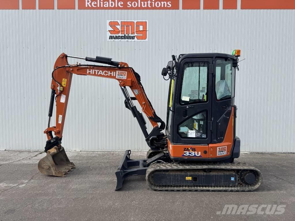 Hitachi ZX 33 U-6 Mini rýpadlá < 7t