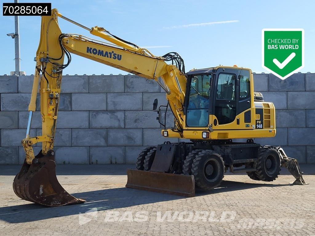 Komatsu PW148 -8 Kolesové rýpadlá