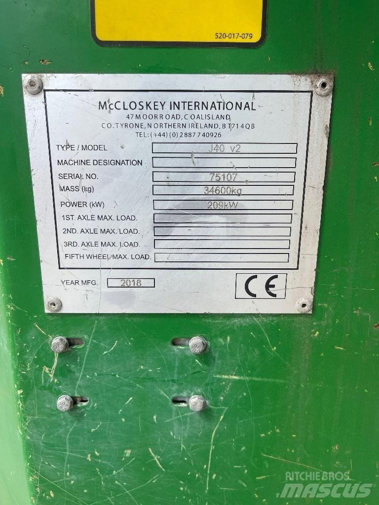 McCloskey J40 Drviče