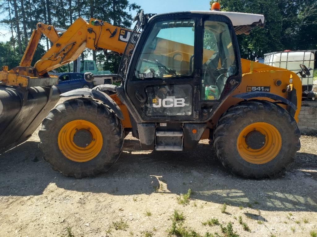 JCB 541 AGS Teleskopické nakladače pre poľnohospodárstvo
