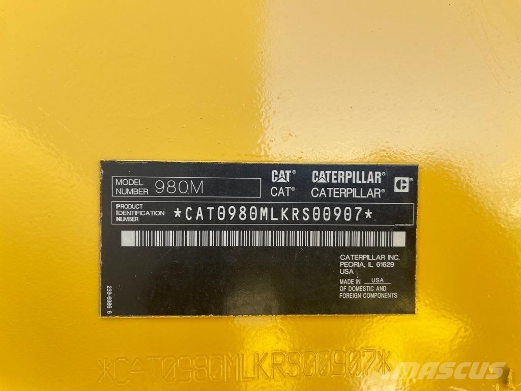 CAT 980M Kolesové nakladače