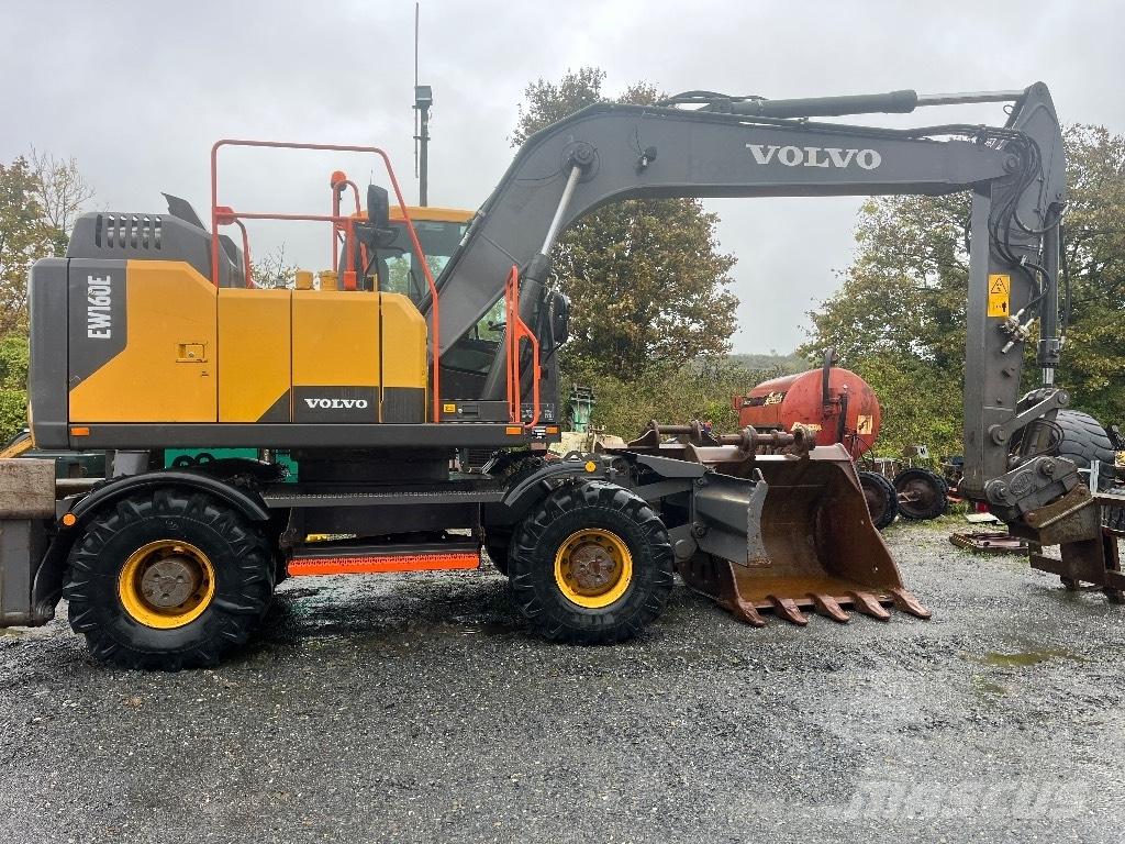 Volvo EW 160 E Kolesové rýpadlá