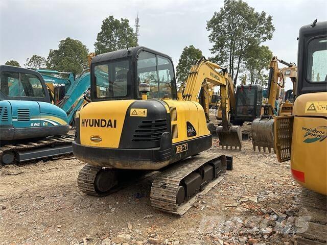 Hyundai R60-7 Pásové rýpadlá