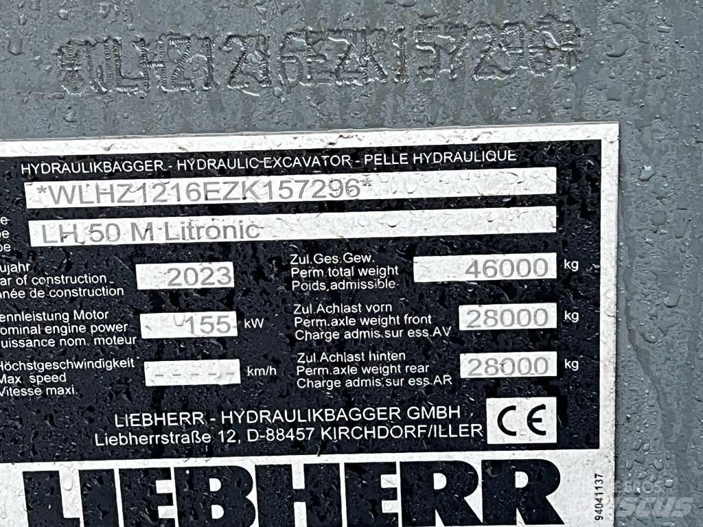 Liebherr LH50 M Stroje pre manipuláciu s odpadom