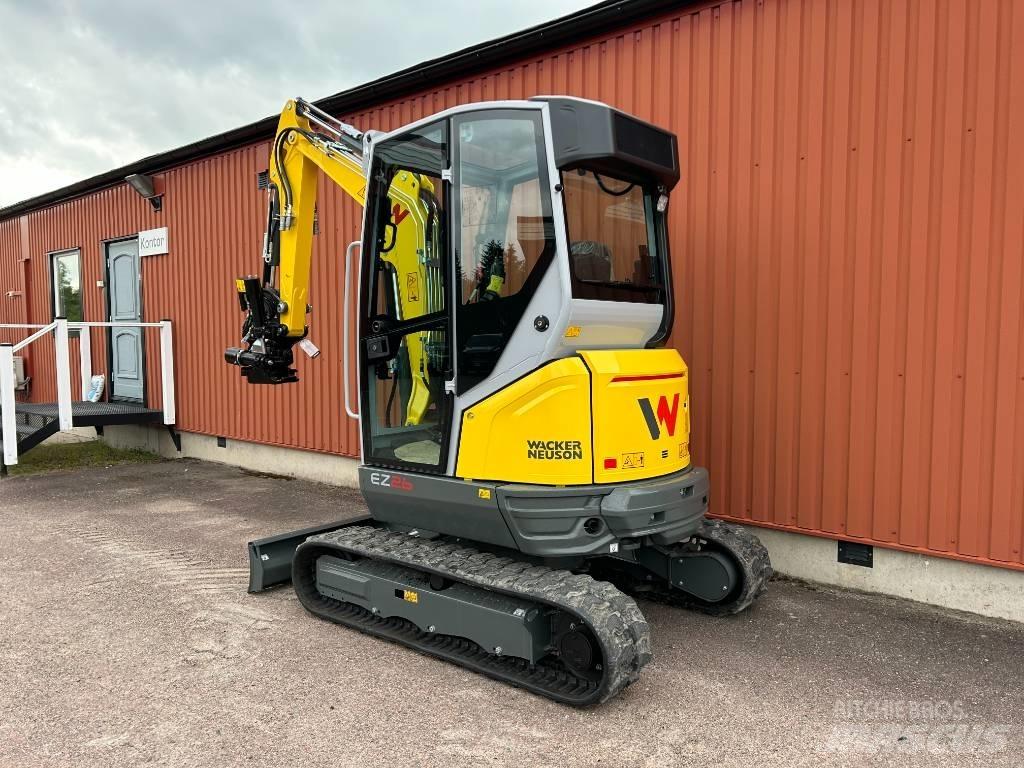 Wacker Neuson EZ26 Mini rýpadlá < 7t