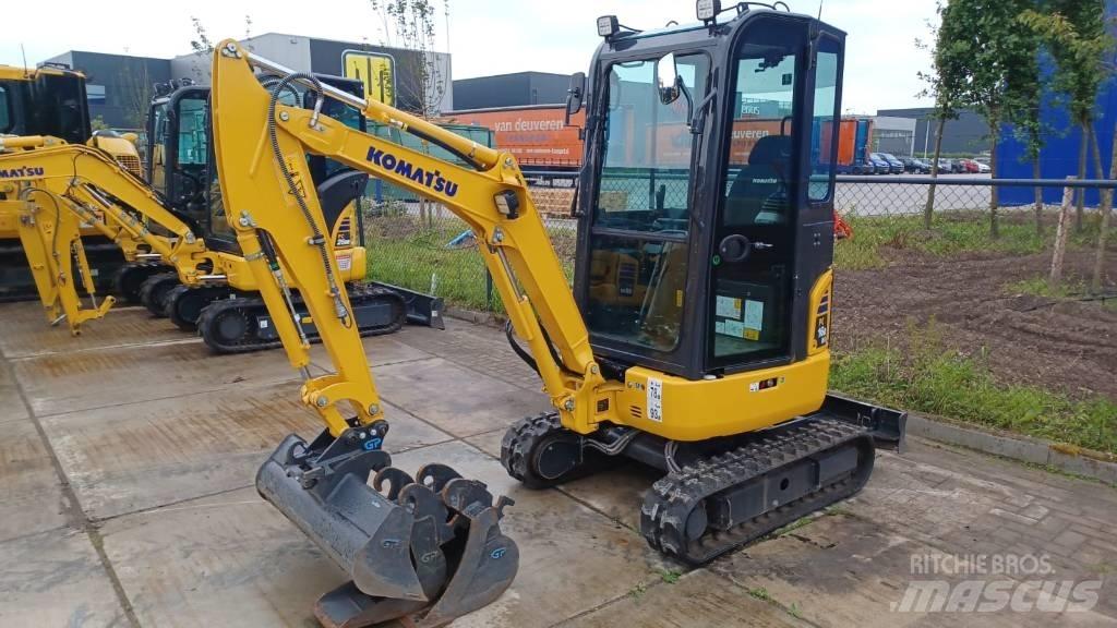 Komatsu PC16R-3HS Mini rýpadlá < 7t
