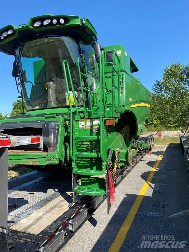 John Deere S 670 Kombinované zberacie stroje