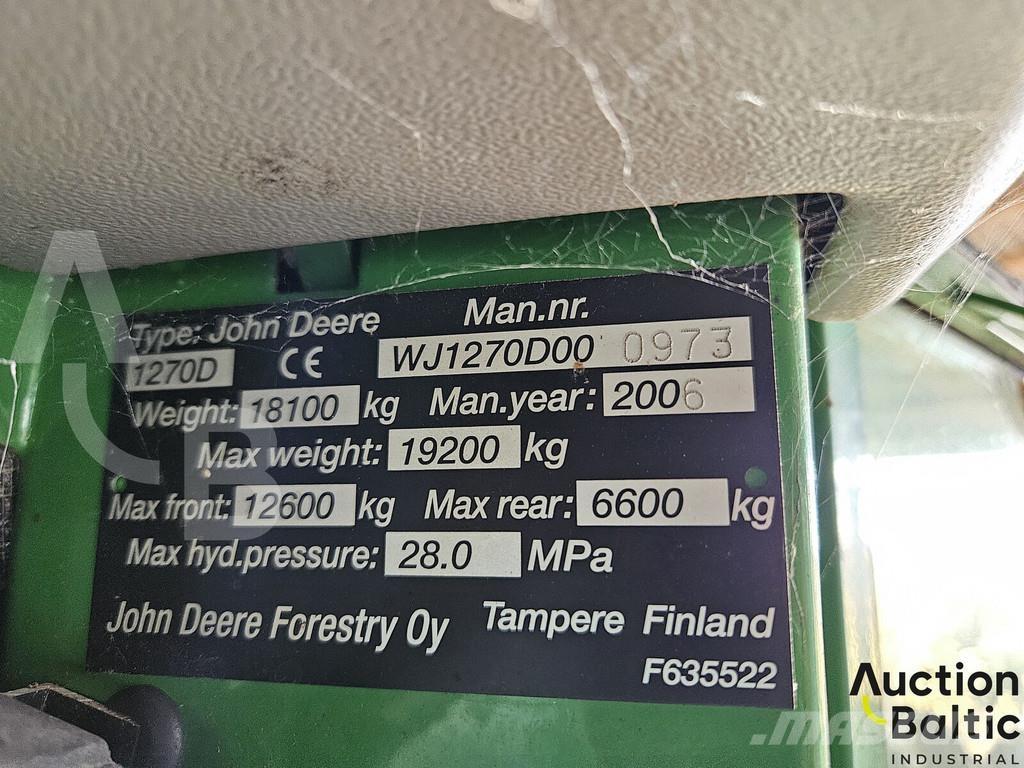 John Deere 1270 D Harvestory
