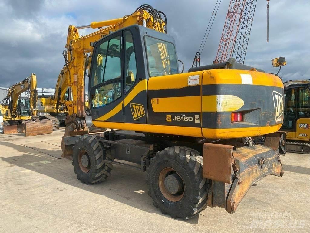 JCB JS160W NVT Kolesové rýpadlá