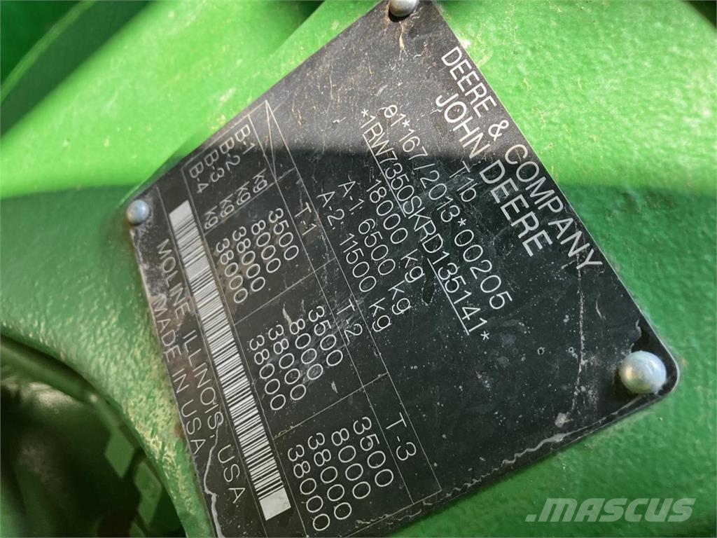 John Deere 7R 350 Traktory