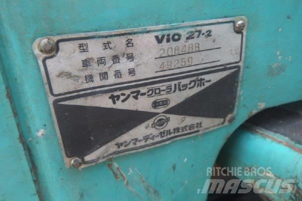 Yanmar VIO27-2 Mini rýpadlá < 7t