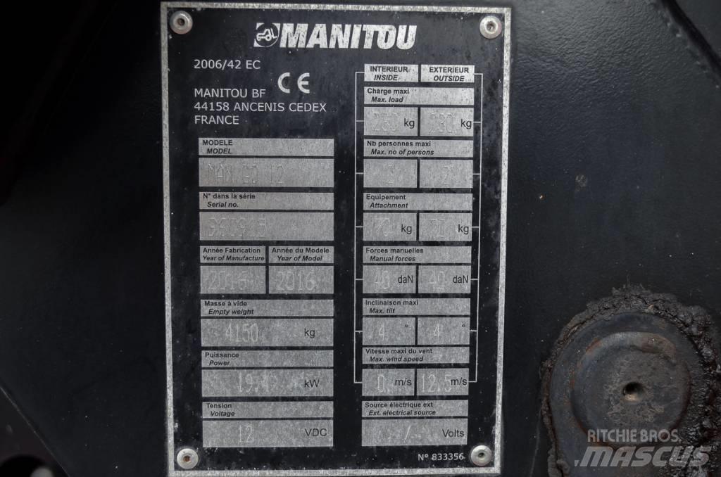 Manitou ManGo 12 Kĺbové plošiny