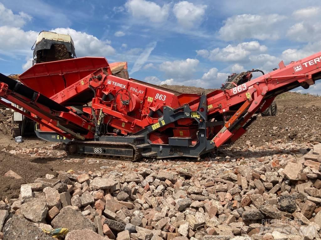 Terex Finlay 863 Mobilné triediče