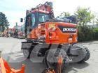 Doosan DX 165 W-5 Kolesové rýpadlá