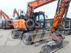 Doosan DX 165 W-5 Kolesové rýpadlá