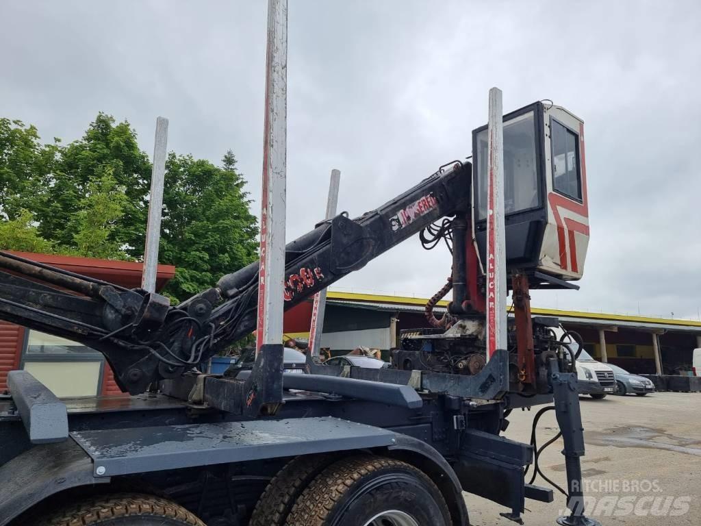 Scania R 580 Nákladné vozidlá na prepravu dreva