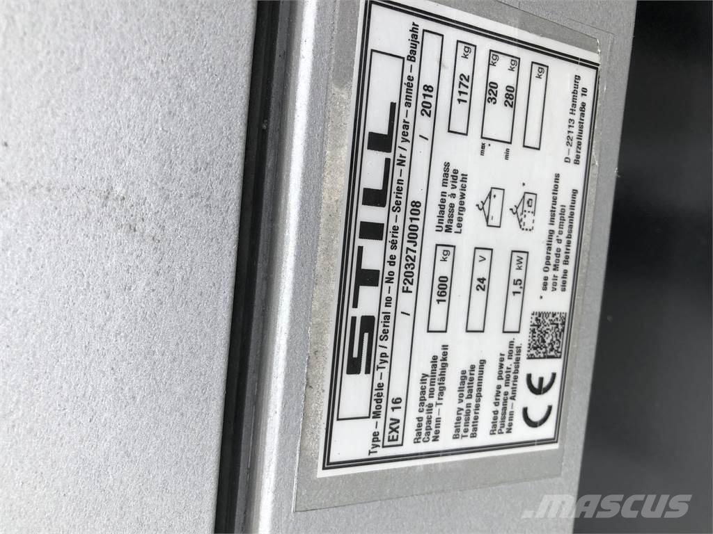 Still EXV 16 Samohybné vozíky