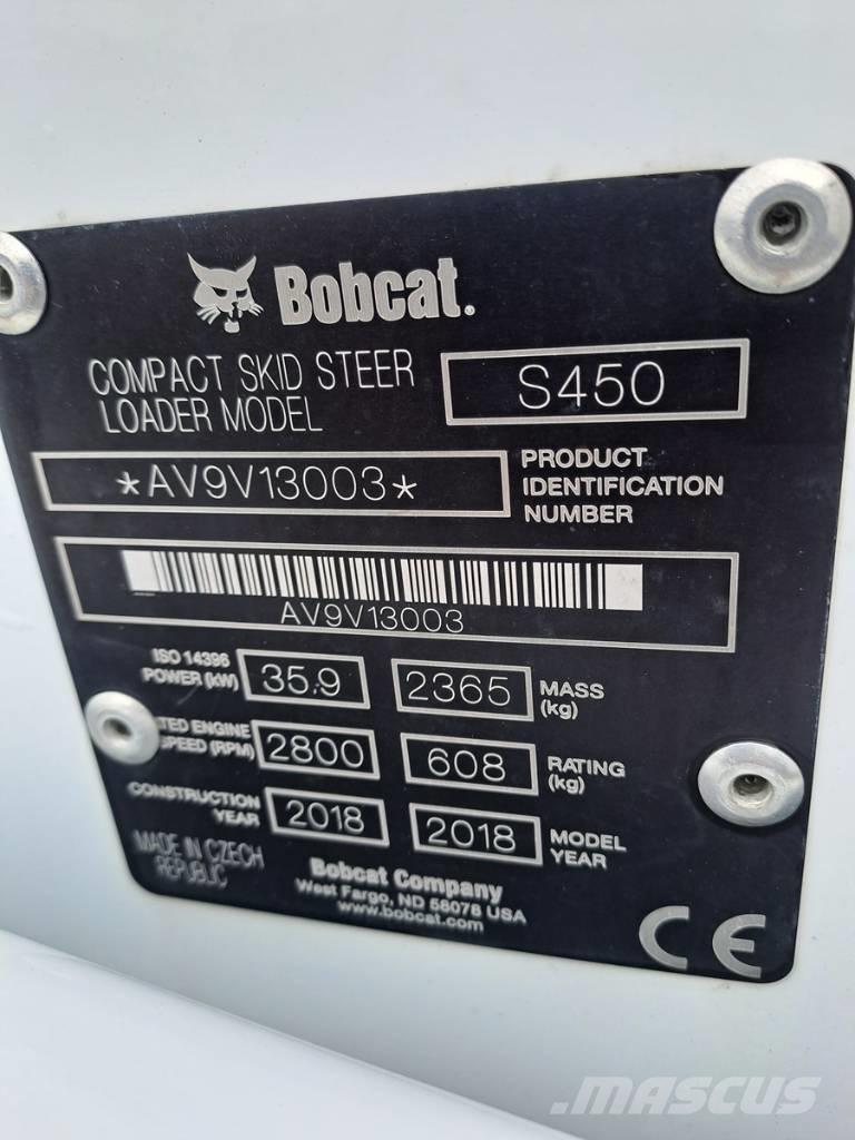 Bobcat S 450 Šmykom riadené nakladače