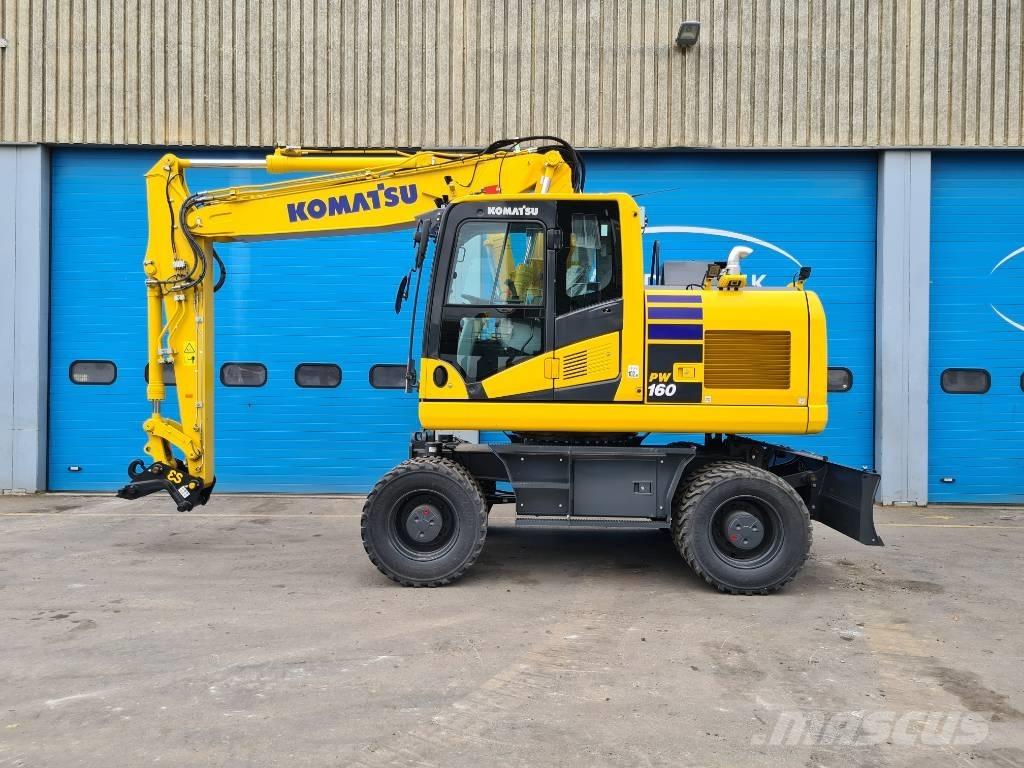 Komatsu PC 160 LC Pásové rýpadlá