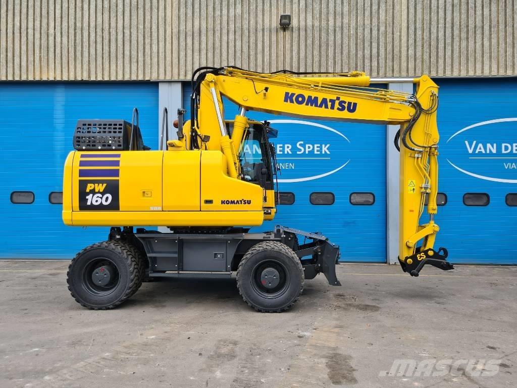 Komatsu PC 160 LC Pásové rýpadlá