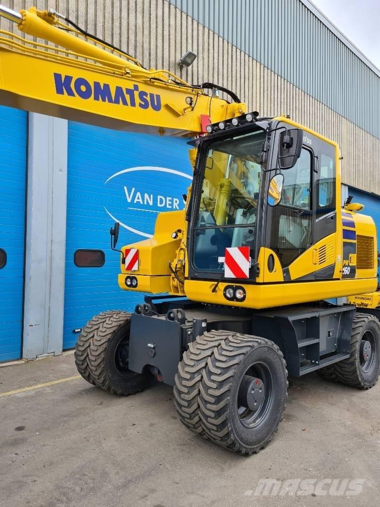 Komatsu PC 160 LC Pásové rýpadlá