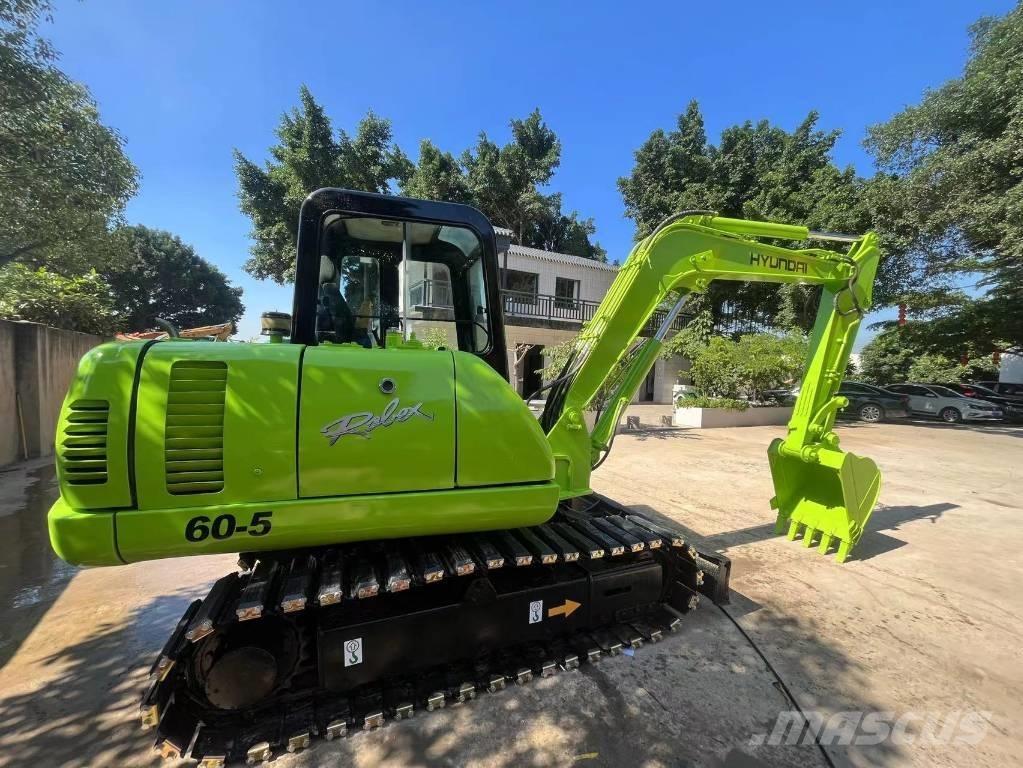 Hyundai R60-5 Pásové rýpadlá