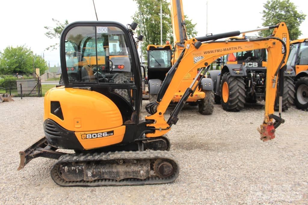 JCB 8026 CTS Mini rýpadlá < 7t