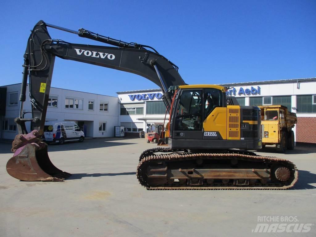 Volvo ECR 355 EL Pásové rýpadlá
