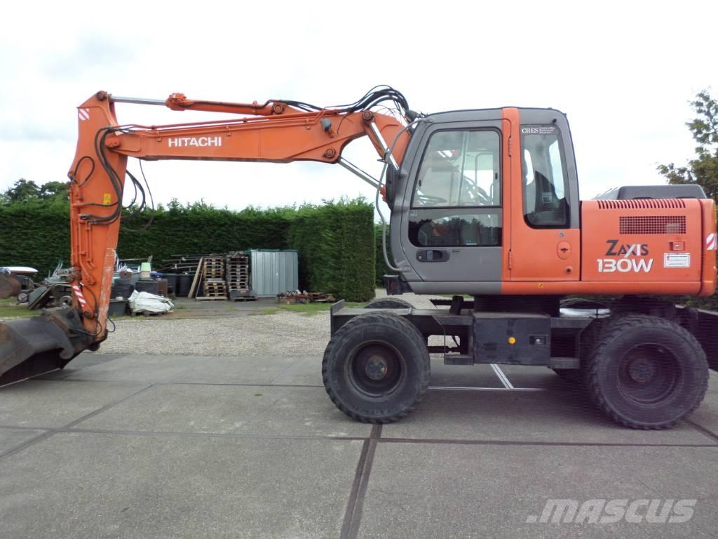 Hitachi ZX 130 W Kolesové rýpadlá
