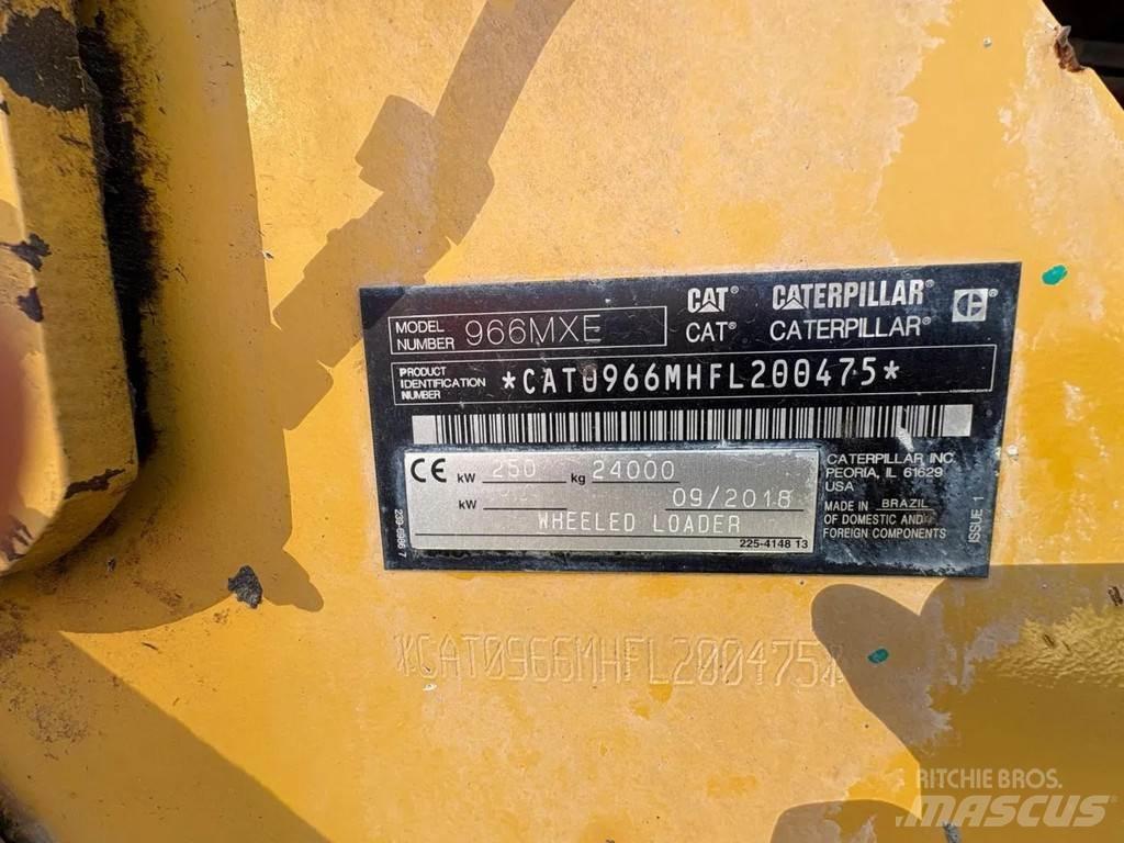 CAT 966MXE Kolesové nakladače