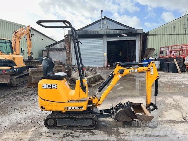 JCB 8008 CTS Mini rýpadlá < 7t