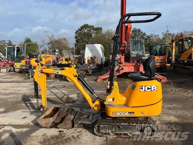 JCB 8008 CTS Mini rýpadlá < 7t