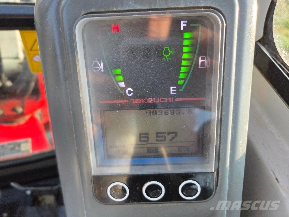 Takeuchi TB225 Mini rýpadlá < 7t
