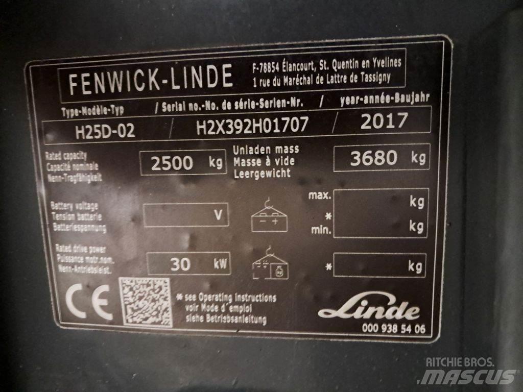 Linde H25D-02 Dieselové vozíky