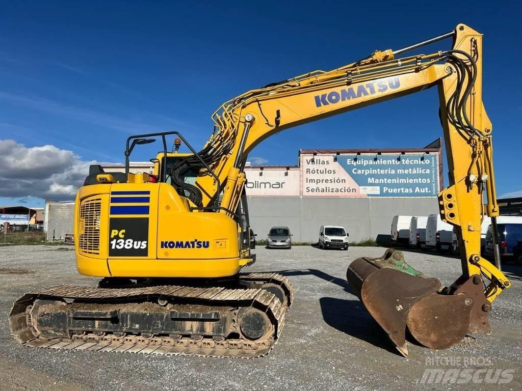 Komatsu PC 138 US Pásové rýpadlá