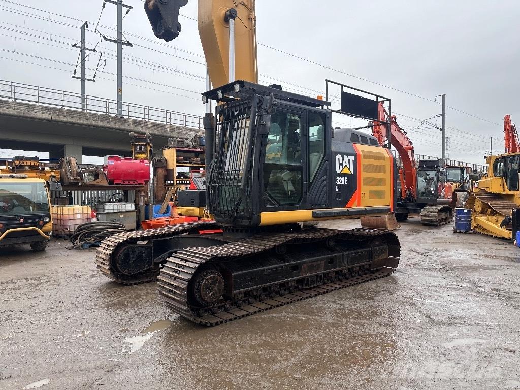 CAT 329 E LR Demolačné rýpadlá