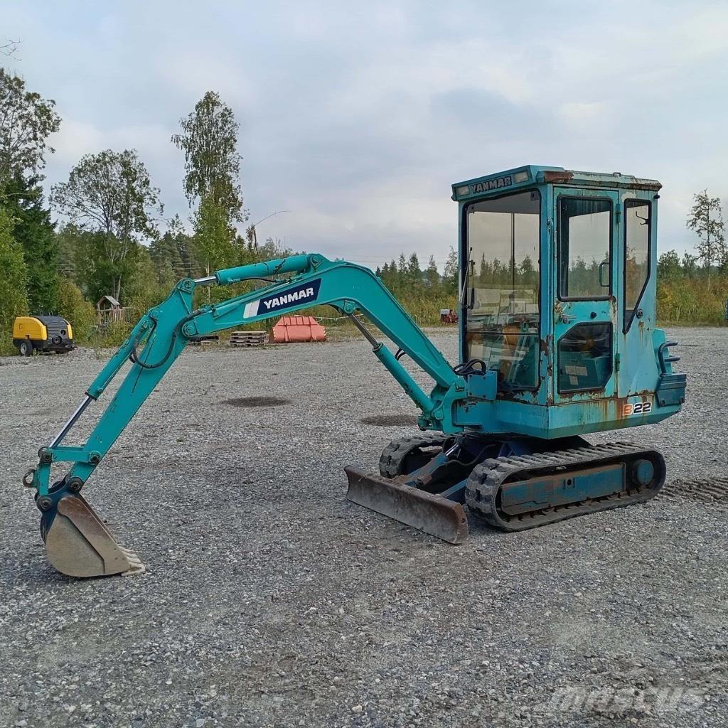 Yanmar B 22 Mini rýpadlá < 7t