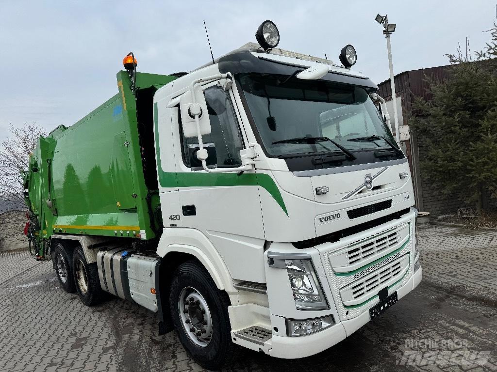 Volvo FM 420 Smetiarske vozidlá
