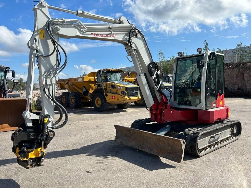 Takeuchi TB280FR Midi rýpadlá 7 t - 12 t