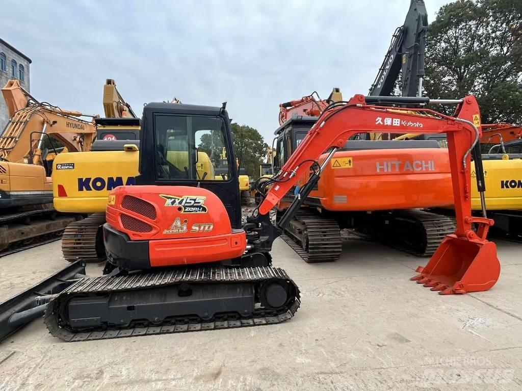 Kubota KX 155 Pásové rýpadlá