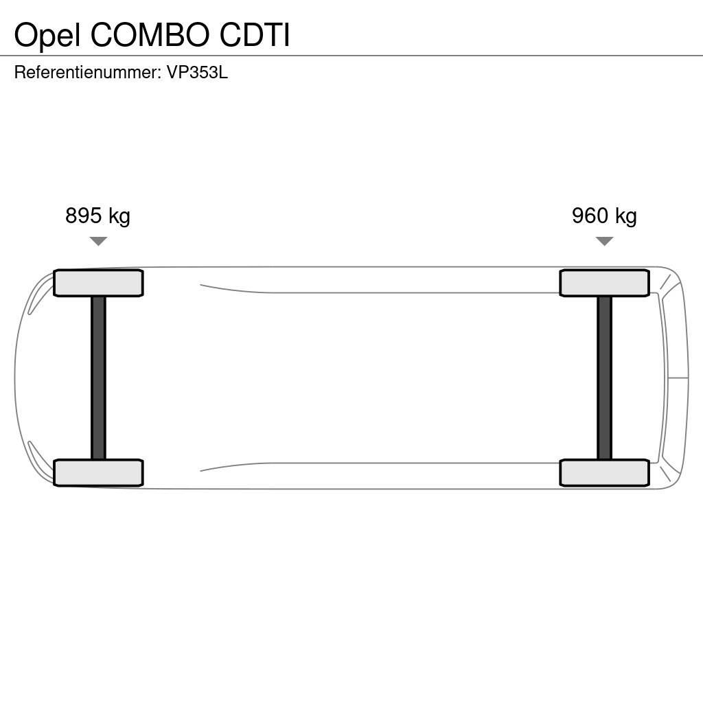 Opel Combo CDTI Skriňová nadstavba