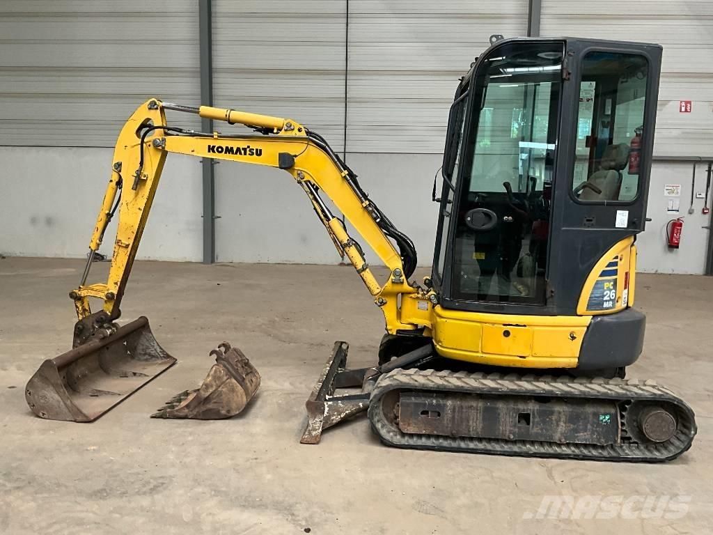 Komatsu PC 26 MR-3 Mini rýpadlá < 7t