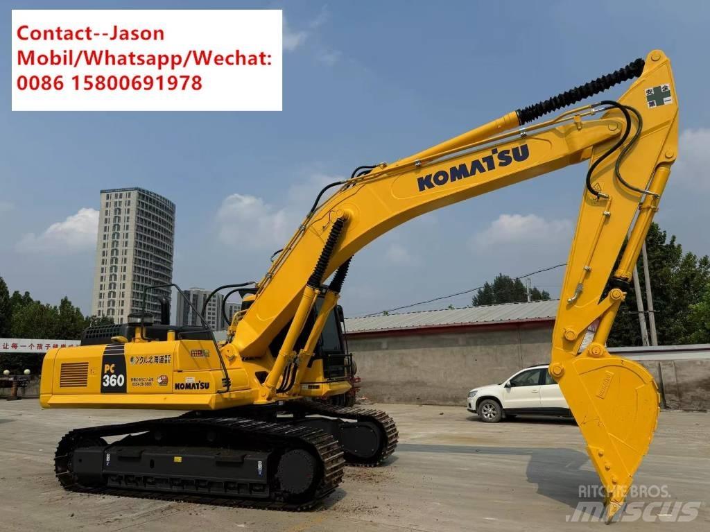 Komatsu PC 360 Pásové rýpadlá