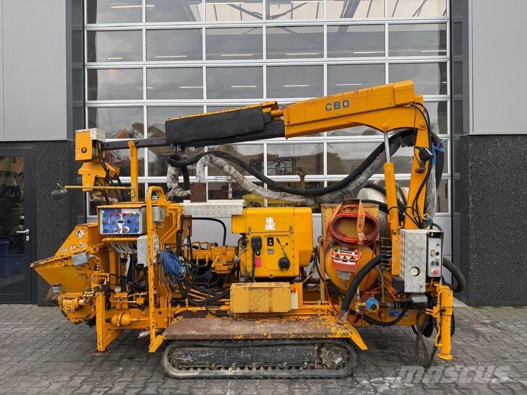 Mecbo  Nákladné autá s čerpadlami betónu