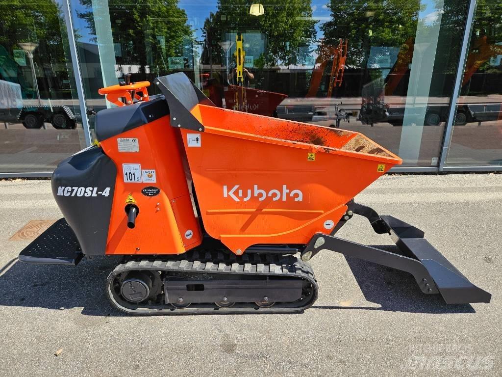 Kubota KC 70 Stavebné sklápače